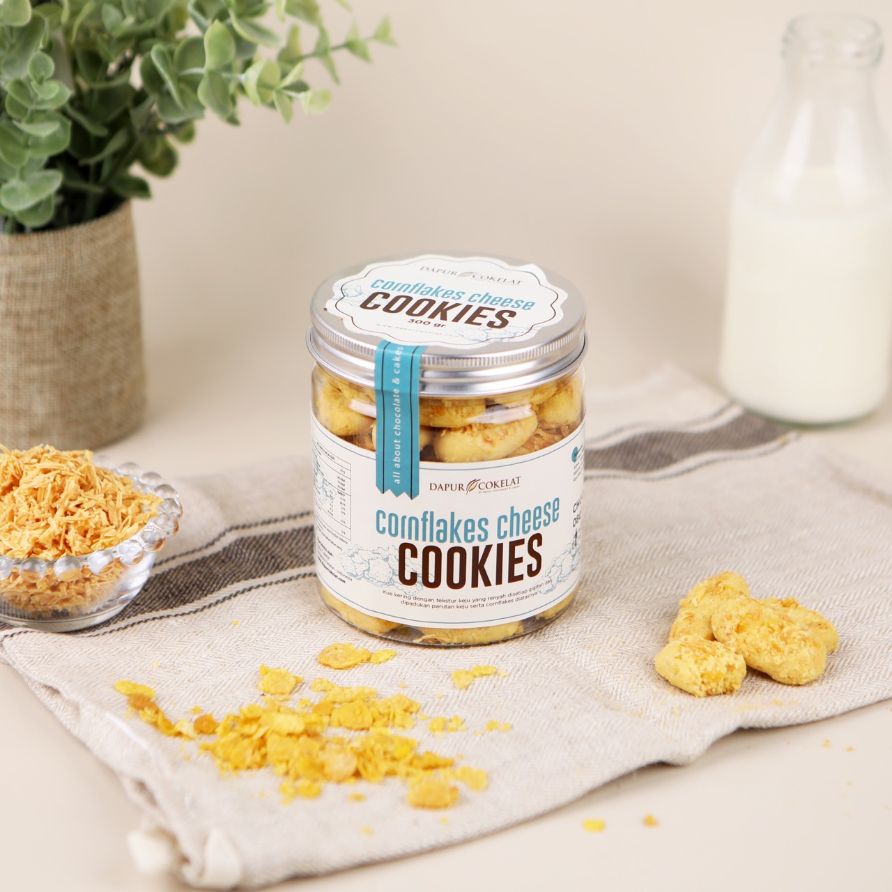 Cornflakes Cheese Cookies Large